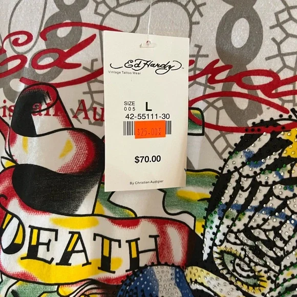 Men’s Ed Hardy Shirt - Large - Picture 2 of 6